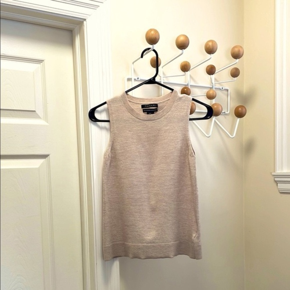 Extra Fine Merino Voel Steeve Lese Sweater Crean Neutral